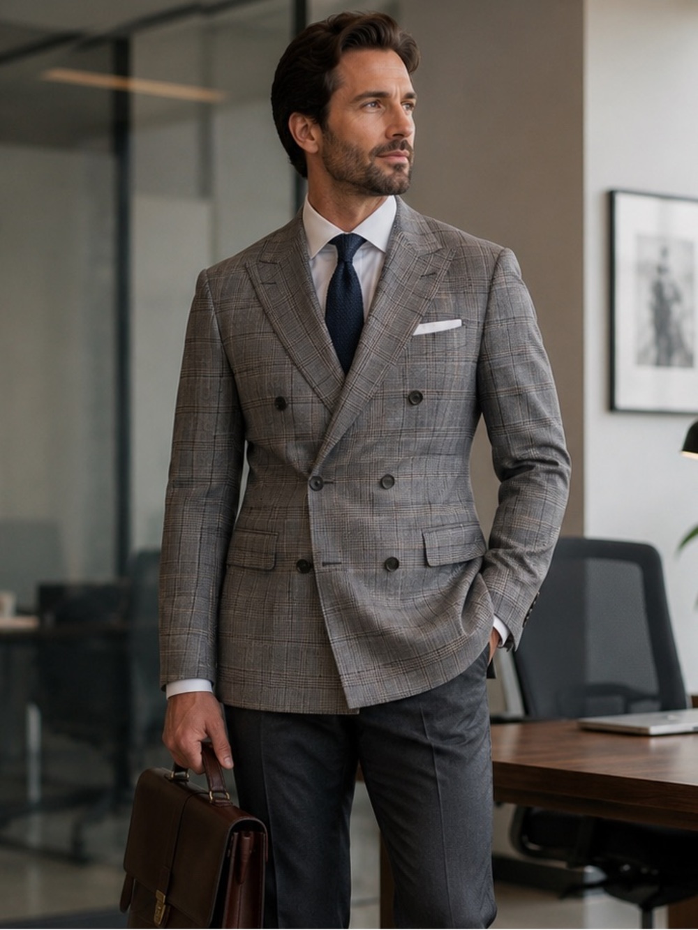 Brooks brothers double breasted blazer, 40R